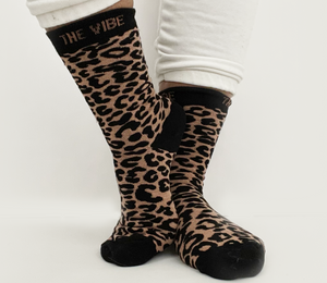 All Leopard Everything Socks