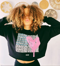 Load image into Gallery viewer, Pledge Cropped Sweatshirt
